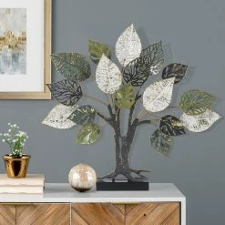 Best Pirce ✔️ Adeco Metal Tree Statue Handmade Modern Sculpture 👏