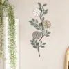 Budget 💯 Adeco Metal Tree Wall Art With Tricolor Flowers 🎉 -Adeco Shop Adeco Metal Tree Wall Art with Tricolor Flowers