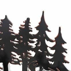 Outlet ✔️ Adeco Metal Wall Decor Black Metal Art Panel Tree Shape Sculptures 🔔 -Adeco Shop Adeco Metal Wall Decor Black Metal Art Panel Tree Shape Sculptures 4