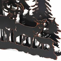 Outlet ✔️ Adeco Metal Wall Decor Black Metal Art Panel Tree Shape Sculptures 🔔 -Adeco Shop Adeco Metal Wall Decor Black Metal Art Panel Tree Shape Sculptures 5