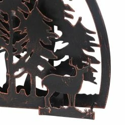 Promo 👍 Adeco Metal Wall Decor Black Metal Wall Art Panel Sculptures 🧨 -Adeco Shop Adeco Metal Wall Decor Black Metal Wall Art Panel Sculptures 5