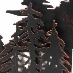 Promo 👍 Adeco Metal Wall Decor Black Metal Wall Art Panel Sculptures 🧨 -Adeco Shop Adeco Metal Wall Decor Black Metal Wall Art Panel Sculptures 7