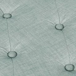 Wholesale 👍 Adeco Pastel Blue Modern Fabric Storage Ottoman Bench 🔥 -Adeco Shop Adeco Modern Fabric Storage Ottoman Bench2C 4422x1922x17.522 Pastel Blue 6