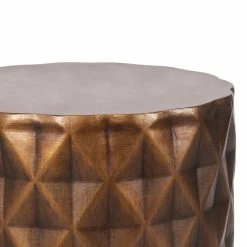 Deals 🤩 Adeco Modern Round End Table Outdoor Side Table Stool For Patio 👍 -Adeco Shop Adeco Modern Round Side End Coffee Accent Table Garden Stool For Patio 6
