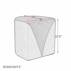 Best Pirce ๐ฅฐ Adeco Modern Round Velvet Ottoman Foot Rest Stool Upholstered Footstool Olive/blue ๐ 20 Best Pirce ๐ฅฐ Adeco Modern Round Velvet Ottoman Foot Rest Stool Upholstered Footstool Olive/blue ๐ -Adeco Shop Adeco Modern Round Velvet Ottoman Foot Rest Stool Upholstered Footstool 3