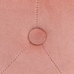 Deals 😉 Adeco Modern Round Velvet Ottoman Footrest Stool Make-up Vanity Pouf 👍 -Adeco Shop Adeco Modern Round Velvet Ottoman Footrest Stool Make up Vanity Pouf 5