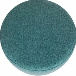 Buy 😀 Adeco Modern Small Round Seat Fabric Ottoman Footrest Footstool Room 💯 -Adeco Shop Adeco Modern Small Round Seat Fabric Ottoman Footrest Footstool Room 5