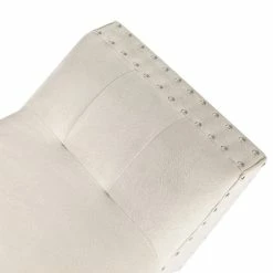 Best Sale 🤩 Adeco Modern Upholstered Fabric Ottoman Accent Bench Tufted Entryway ⭐ -Adeco Shop Adeco Modern Upholstered Fabric Ottoman Accent Bench Tufted Entryway 5