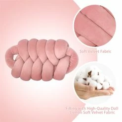 Cheapest 😍 Adeco Modern Velvet Knot Pillow Cushion Yellow ⌛ -Adeco Shop Adeco Modern Velvet Knot Pillow Cushion 12