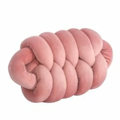 Cheapest 😍 Adeco Modern Velvet Knot Pillow Cushion Yellow ⌛ -Adeco Shop Adeco Modern Velvet Knot Pillow Cushion 3