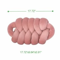 Cheapest 😍 Adeco Modern Velvet Knot Pillow Cushion Yellow ⌛ -Adeco Shop Adeco Modern Velvet Knot Pillow Cushion 4