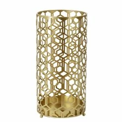 Outlet 🌟 Adeco Multipurpose End Table Metal Shelf Holder Organizer Entrance Umbrella Stand - 9. 25" X 9. 25" X 18. 78" ❤️ -Adeco Shop Adeco Multipurpose End Table Metal Shelf Holder Organizer Entrance Umbrella Stand 5