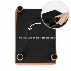 Deals 🧨 Adeco Ottoman Foot Stool Faux Leather Padded Foot Rest 🌟 -Adeco Shop Adeco Ottoman Footstool2C Modern Rectangle Faux Leather Padded Footrest 8