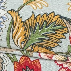 Deals 💯 Adeco Ottoman Stool Tufted Foot Rest Fabric Floral Vanity Stool 🧨 -Adeco Shop Adeco Ottoman Stool Tufted Foot Rest Fabric Floral Vanity Stool 3