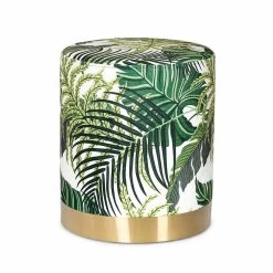 Top 10 🧨 Adeco Ottoman Velvet Footrest Stool Side Table Gold Plating Metal Base White/green 🛒 -Adeco Shop Adeco Ottoman Velvet Footrest Stool Side Table Gold Plating Metal Base 14