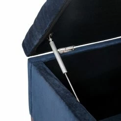 Wholesale 🥰 Adeco Ottoman With Storage Button Tufted DIY Assemble Bench Bedroom Grey 👏 -Adeco Shop Adeco Ottoman with Storage Button Tufted DIY Assemble Bench Bedroom 5