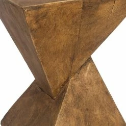 Flash Sale 😉 Adeco Outdoor Indoor Concrete Side Table Modern Accent End Table 👍 -Adeco Shop Adeco Outdoor Indoor Concrete Side Table2C Modern Accent End Table 6