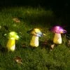 Flash Sale 🌟 Adeco Outdoor Solar Garden Lights 3 Packs Yard Decorative Mushroom 🎉