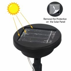 Flash Sale 🌟 Adeco Outdoor Solar Garden Lights 3 Packs Yard Decorative Mushroom 🎉 -Adeco Shop Adeco Outdoor Solar Garden Lights 3 Packs Yard Decorative Mushroom 2