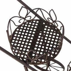 Coupon ✨ Adeco Plant Stands 3 Tier Metal Garden Cart Flower Pot Shelving Rack 🤩 -Adeco Shop Adeco Plant Stands 3 Tier Metal Garden Cart Flower Pot Shelving Rack 5