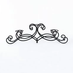 Cheap 😉 Adeco Iron Pyramid Candle Holder 👍 -Adeco Shop Adeco Pyramid Layout2C 3 Tea Light Iron Table Desk Top Candle Holder 10