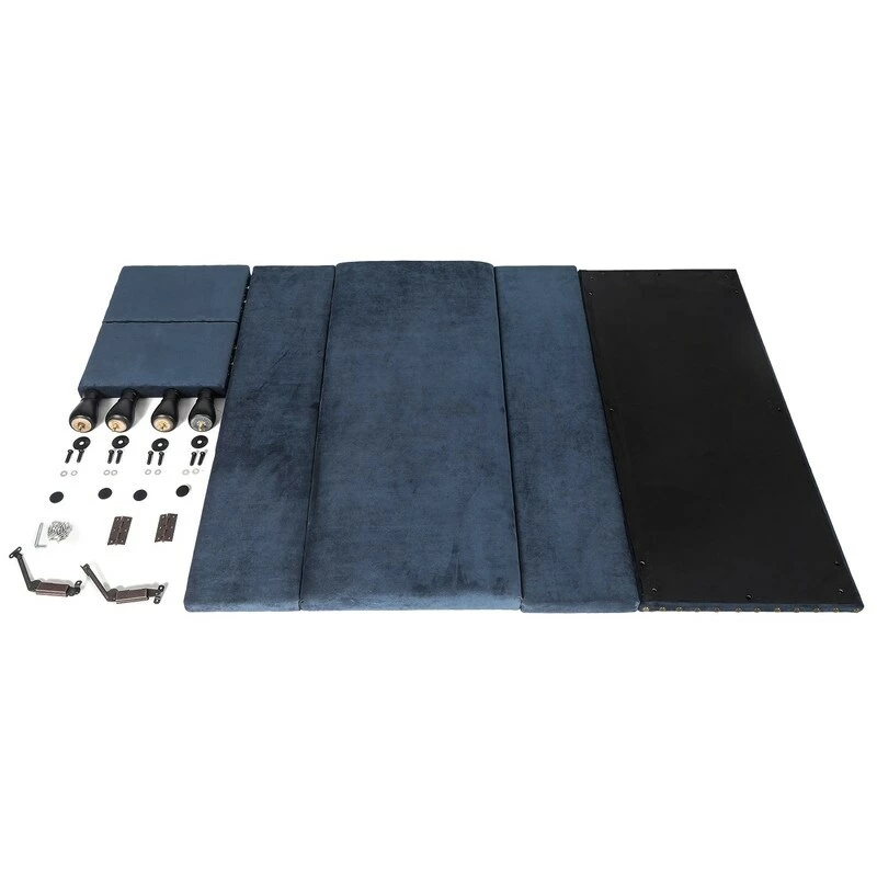 Best Pirce 🛒 Adeco Rectanglar Storage Ottoman Footrest Bench Assembly Required Blue 🎉 17 Best Pirce 🛒 Adeco Rectanglar Storage Ottoman Footrest Bench Assembly Required Blue 🎉 - Image 15