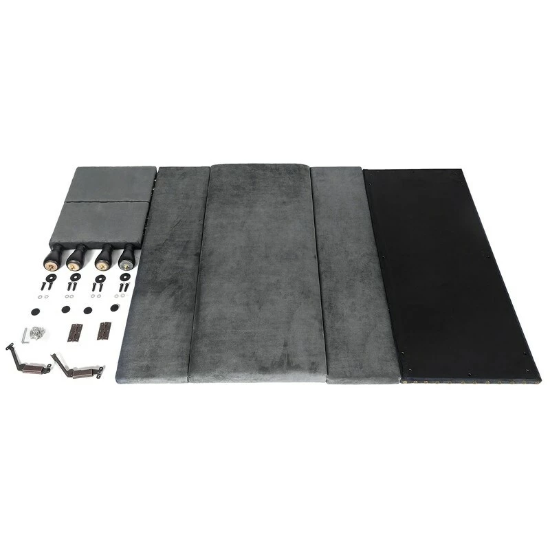 Best Pirce 🛒 Adeco Rectanglar Storage Ottoman Footrest Bench Assembly Required Blue 🎉 9 Best Pirce 🛒 Adeco Rectanglar Storage Ottoman Footrest Bench Assembly Required Blue 🎉 - Image 7