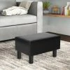 Best Sale β Adeco Rectangle Footrest Ottoman Faux Leather Foot Stool Black β¨ 1 Best Sale β Adeco Rectangle Footrest Ottoman Faux Leather Foot Stool Black β¨ -Adeco Shop Adeco Rectangle Footrest Stool Ottoman Faux Leather Foot Step