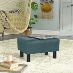 Best Sale ⌛ Adeco Rectangle Footrest Ottoman Faux Leather Foot Stool Black ✨ 28 Best Sale ⌛ Adeco Rectangle Footrest Ottoman Faux Leather Foot Stool Black ✨ -Adeco Shop Adeco Rectangle Footrest Stool Ottoman Faux Leather Foot Step 11