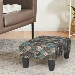 Best reviews of 🎉 Adeco Rectangular Footstool Fabric Padded Footrest Ottomans Modern Bohemia 🛒 -Adeco Shop Adeco Rectangular Footstool Fabric Padded Footrest Ottomans Modern 9