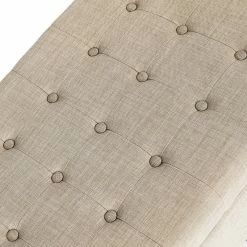 Wholesale ❤️ Adeco Rectangular Storage Ottoman Tufted Lift Top Bench Footstool Linen Dark Grey 👍 -Adeco Shop Adeco Rectangular Storage Ottoman Tufted Lift Top Bench Footstool Linen 8