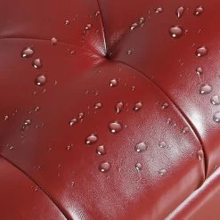 New 🔥 Adeco Red Leather Rectangular Storage Ottoman With Lid 💯 -Adeco Shop Adeco Red Leather Rectangular Storage Ottoman with Lid 4