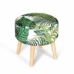 Brand new ⌛ Adeco Round Fabric Foot Stool Ottoman Soft Padded Seat Modern Footrest Green 🔔 30 Brand new ⌛ Adeco Round Fabric Foot Stool Ottoman Soft Padded Seat Modern Footrest Green 🔔 -Adeco Shop Adeco Round Fabric Foot Stool Ottoman Soft Padded Seat Modern Footrest 13