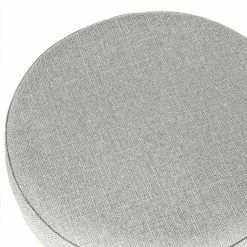 Cheap ๐ Adeco Round Linen Foot Stool Ottoman Solid Wood Legs Upholstered Grey ๐งจ 30 Cheap ๐ Adeco Round Linen Foot Stool Ottoman Solid Wood Legs Upholstered Grey ๐งจ -Adeco Shop Adeco Round Linen Foot Stool Ottoman Solid Wood Legs Upholstered 13