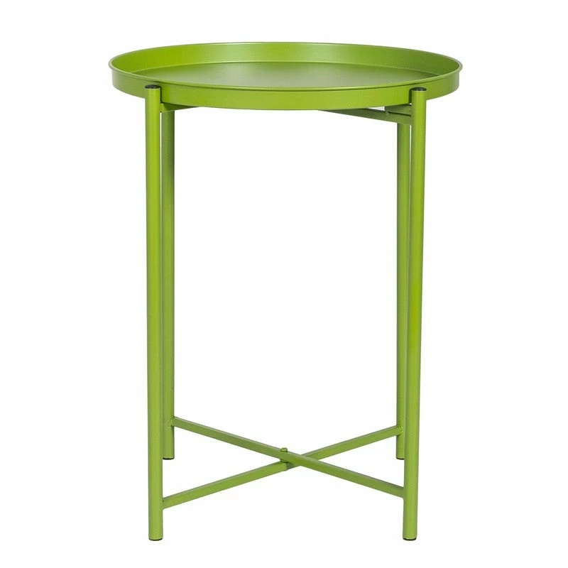 Hot Sale โค๏ธ Adeco Round Metal Side Coffee End Table Folding With Removable Tray ๐ฏ 10 Hot Sale โค๏ธ Adeco Round Metal Side Coffee End Table Folding With Removable Tray ๐ฏ - Image 8