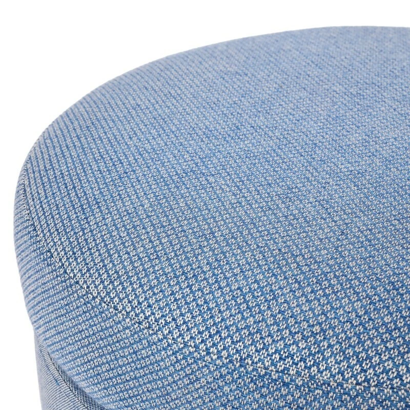 Wholesale 🔥 Adeco Round Ottoman Fabric Footrest Footstools For Bedroom Living Room 🛒 14 Wholesale 🔥 Adeco Round Ottoman Fabric Footrest Footstools For Bedroom Living Room 🛒 - Image 12