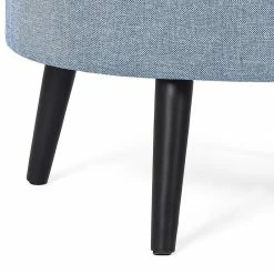 Wholesale 🔥 Adeco Round Ottoman Fabric Footrest Footstools For Bedroom Living Room 🛒 20 Wholesale 🔥 Adeco Round Ottoman Fabric Footrest Footstools For Bedroom Living Room 🛒 -Adeco Shop Adeco Round Ottoman Fabric Footrest Footstools for Bedroom Living Room 5