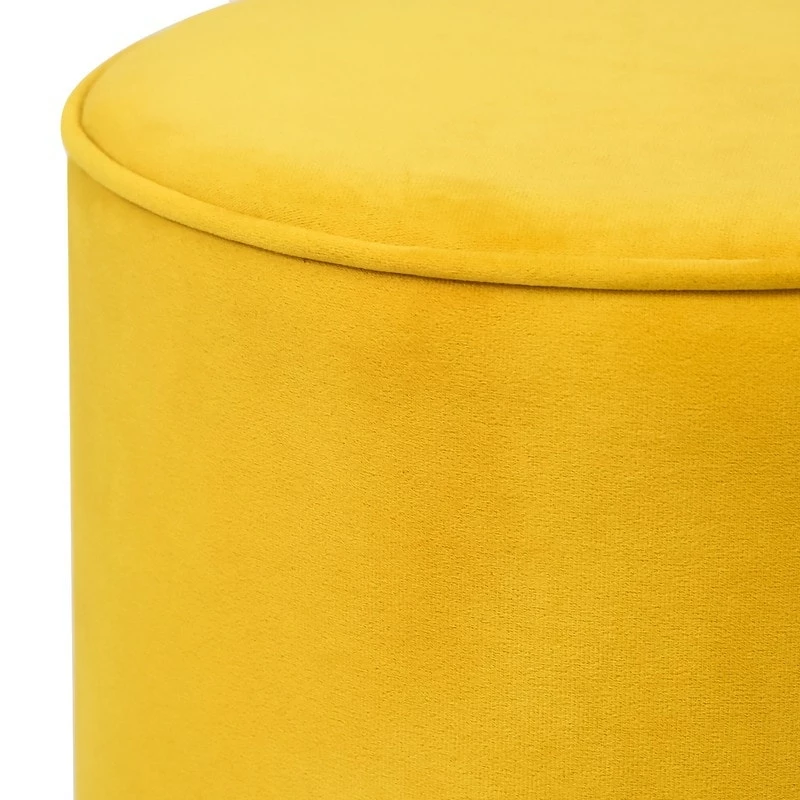 Best reviews of ๐ฏ Adeco Round Ottoman Footstool Velvet Padded Vanity Stool Silver Trim Yellow ๐ 15 Best reviews of ๐ฏ Adeco Round Ottoman Footstool Velvet Padded Vanity Stool Silver Trim Yellow ๐ - Image 13