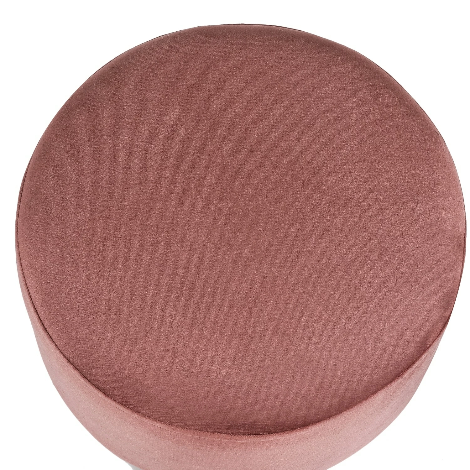 Best Sale 💯 Adeco Round Ottoman Velvet Foot Rest Stool With Non-Skid Legs Orange ⭐ 16 Best Sale 💯 Adeco Round Ottoman Velvet Foot Rest Stool With Non-Skid Legs Orange ⭐ - Image 14