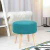 Top 10 🤩 Adeco Round Padded Footstool Velvet Vanity Ottoman Foot Rests 🎉 -Adeco Shop Adeco Round Padded Footstool Velvet Vanity Ottoman Foot Rests
