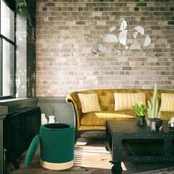 Best reviews of 🔥 Adeco Round Storage Ottoman Footrest Stool Velvet Gold Plating Base Blue 🔔 -Adeco Shop Adeco Round Storage Ottoman Footrest Stool Velvet Gold Plating Base 14