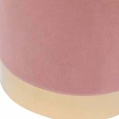 Best reviews of 🔥 Adeco Round Storage Ottoman Footrest Stool Velvet Gold Plating Base Blue 🔔 -Adeco Shop Adeco Round Storage Ottoman Footrest Stool Velvet Gold Plating Base 5