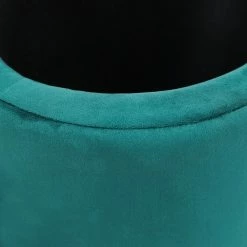 Buy 👍 Adeco Round Storage Ottoman Footstool Rest Velvet Gold Plating Base Yellow ❤️ -Adeco Shop Adeco Round Storage Ottoman Footstool Rest Velvet Gold Plating Base 11