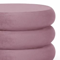 Flash Sale ⭐ Adeco Round Storage Ottoman Removable Lid Vanity Makeup Footstool Teal 🌟 -Adeco Shop Adeco Round Storage Ottoman Removable Lid Vanity Makeup Footstool 9