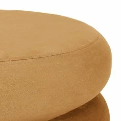 Discount ✔️ Adeco Round Storage Ottoman With Removable Lid, Vanity Velvet Footrest ⌛ -Adeco Shop Adeco Round Storage Ottoman with Removable Lid2C Vanity Velvet Footrest 5