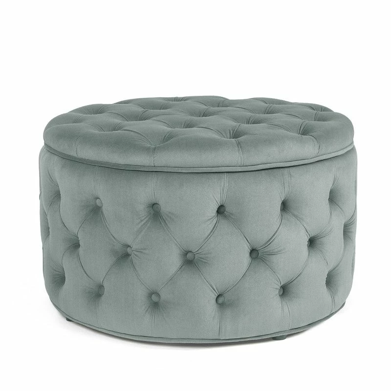 Wholesale ๐ฏ Adeco Round Velvet Button Tufted Storage Ottoman, Footrest Footstool Orange โญ 14 Wholesale ๐ฏ Adeco Round Velvet Button Tufted Storage Ottoman, Footrest Footstool Orange โญ - Image 12