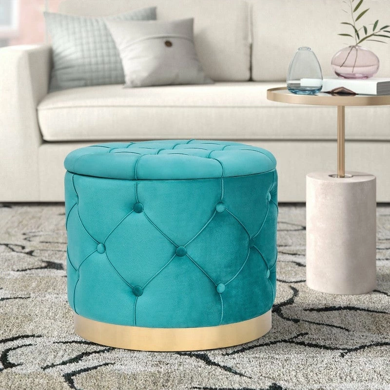 Best Pirce ๐ Adeco Round Velvet Multi-Function Vanity Footstool Storage Ottoman Orange ๐ฏ 14 Best Pirce ๐ Adeco Round Velvet Multi-Function Vanity Footstool Storage Ottoman Orange ๐ฏ - Image 12
