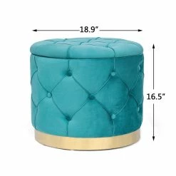 Best Pirce ๐ Adeco Round Velvet Multi-Function Vanity Footstool Storage Ottoman Orange ๐ฏ 31 Best Pirce ๐ Adeco Round Velvet Multi-Function Vanity Footstool Storage Ottoman Orange ๐ฏ -Adeco Shop Adeco Round Velvet Multi Function Vanity Footstool Storage Ottoman 14
