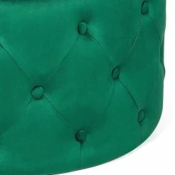 Flash Sale ๐ Adeco Round Velvet Storage Ottoman, Button Tufted Footrest Footstool Green ๐ฅฐ 24 Flash Sale ๐ Adeco Round Velvet Storage Ottoman, Button Tufted Footrest Footstool Green ๐ฅฐ -Adeco Shop Adeco Round Velvet Storage Ottoman2C Button Tufted Footrest Footstool 7