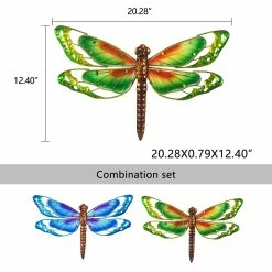 Outlet π― Adeco Set Of 2 Metal Dragonfly Wall Decor Sculptures π 9 Outlet π― Adeco Set Of 2 Metal Dragonfly Wall Decor Sculptures π -Adeco Shop Adeco Set of 2 Metal Dragonfly Wall Decor Sculptures 2